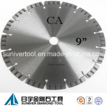 9" Diamond Cutting Saw Blade for Concrete, Dry Cut